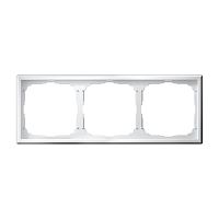 Рамка универсальная Systeme Electric ArtGallery 3-м. белый картинка